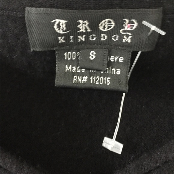Troy Kingdom Cropped Cashmere jumper! Size small. - Picture 3 of 6